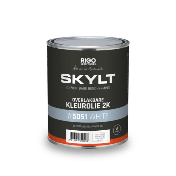 SKYLT Overlakbare Kleurolie 2K #5051 White 1L