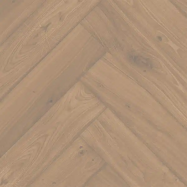 Eiken visgraat vloer van De Vloeren Kenner in de kleur Driftwood
