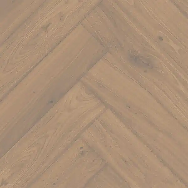 Eiken visgraat vloer van De Vloeren Kenner in de kleur Mountain Grey
