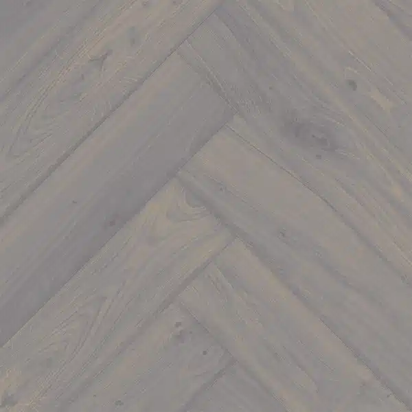 Eiken visgraat vloer van De Vloeren Kenner in de kleur Sooty