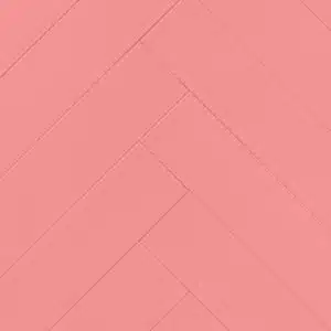 Eiken visgraat vloer van De Vloeren Kenner in de kleur dekkend roze