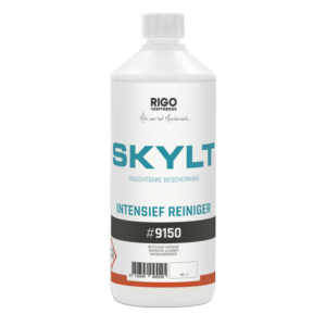 Skylt intensief reiniger #9150