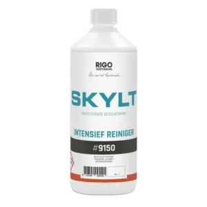 Skylt intensief reiniger #9150